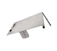 Extensión de pie de viaje, hamaca de viaje para avión, coche, tren, base antideslizante, cojín para flexiones, extensión de asiento