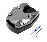 Extensión De Pie Lateral De La Bicicleta - Base De Soporte Antideslizante, Estabilizador De Estacionamiento De Metal Sólido, Materiales De Alta Calidad | Plataforma De Balance Fiable Para Motocicletas