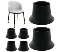 Extensión de pierna de trampolín - Accesorios para trampolín | Almohadillas resistentes al desgaste, 6 piezas, fundas resistentes, patas antideslizantes, instalación profesional para la colocación de