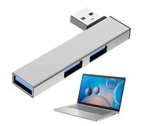 Extensión de puerto USB para ordenador portátil de 1/2 uds: concentrador de extensión de puerto USB 3.0, puerto de dispositivo de alta potencia | Extensor USB portátil de disipación rápida de calor de