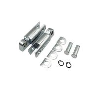 Extensión de reposapiés 2-1/2" con soporte para el talón del estribo, compatible Harley Sportster Touring Dyna Softail(Chrome)