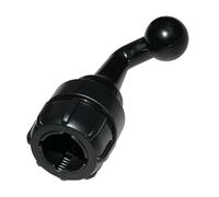 Extensión de rótula de 17 mm 360 Grados Adaptadores de rótula de Bola de 17 mm para Soportes de trípode Palos fotográficos Soporte para Tableta y computadora Adaptadores de Soporte para teléfono