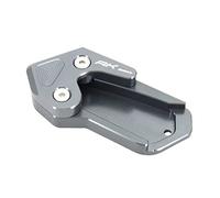 Extensión De Soporte Lateral Para Ampliación De Pie De Pata De Cabra De Motocicleta Con LOGO Para KYMCO AK550 AK 550 2017-2020(Titanium,2)