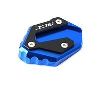 Extensión De Soporte Lateral Para Ampliación De Pie De Pata De Cabra De Motocicleta Con LOGO Para XJ6 XJ6F XJ6N DIVERSION 2009-2015(Blu)