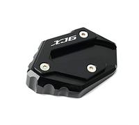 Extensión De Soporte Lateral Para Ampliación De Pie De Pata De Cabra De Motocicleta Con LOGO Para XJ6 XJ6F XJ6N DIVERSION 2009-2015(Negro)