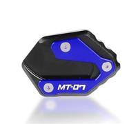 Extensión De Soporte Lateral para Motocicleta para Yamaha MT-07 R7 MT09 para Tracer 900 700 MT-09 XSR700 Aumentar la Estabilidad del área de Soporte(Blue b)