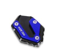 Extensión De Soporte Lateral para Motocicleta para Yamaha MT-07 R7 MT09 para Tracer 900 700 MT-09 XSR700 Aumentar la Estabilidad del área de Soporte(Blue e)