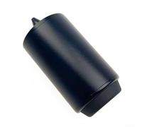 Extensión de taco de billar de aluminio para billar de billar, adaptador de cabeza pequeña que mejora la precisión para disparos difíciles, compatible con la mayoría de tornillos traseros, negro (2