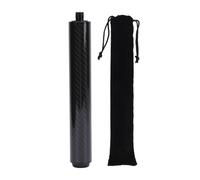 Extensión de Taco de Billar Mezz, Extensor de Taco de Billar de Fibra de Carbono, extensión de Palo de Taco Profesional de 8 Pulgadas con Enchufe Trasero para Mayor Estabilidad y