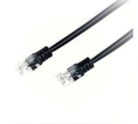 Extensión de teléfono ADSL 2 de alta velocidad RJ11-RJ11 de 3 m Cat5e BT de banda ancha hasta 10 veces más rápido que el cable de teléfono estándar, conector chapado en oro, calidad premium RGB Networks Ltd (3 m)