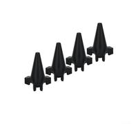 Extensión de tren de aterrizaje DJI Neo2, patas de soporte ABS para trípode DJI Neo 2, soporte elevado con protectores de patas para fotografía estable en desigualdad (negro)