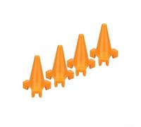 Extensión de tren de aterrizaje DJI Neo2, patas de soporte ABS para trípode DJI Neo 2, soporte elevado con protectores de patas para fotografía estable en irregularidades (naranja)