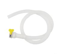 Extensión de tubo de manguera de drenaje para accesorios de grifo con cuerpo suave y material grueso para una mayor durabilidad y rendimiento a prueba de fugas (100 cm)