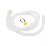 Extensión de tubo de manguera de drenaje para accesorios de grifo con cuerpo suave y material grueso para una mayor durabilidad y rendimiento a prueba de fugas (150 cm)