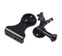 Extensión de vástago de bicicleta de carbono para Garmin Edge para Bryton Rider para Cateye GPS 3K extensor de manillar de carbono ligero (para Garmin)