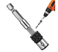 Extensión de vástago hexagonal: adaptador de soporte de broca de acero al carbono de 2,75 pulgadas, herramienta de conector de destornillador de liberación rápida, enlace de accionamiento de zócalo co