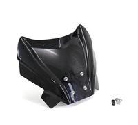 Extensión Deflectores De Parabrisas Motocicleta para Benelli 502C 2019-2021 Alerón Protector, Carenado, Visera Ajustable, De Visera, Deflector Antiviento Deflectores(Negro)