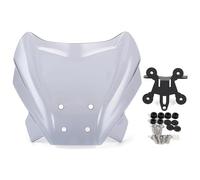 Extensión Deflectores De Parabrisas para Motocicleta para Benelli 502C 2019-2022 Extensión con Carenado Modificado Antiviento Deflectores(Titanio)