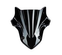 Extensión Deflectores De Viento para Motocicleta para Kawasaki para Z900 2017-2019 Negros, Piezas Plástico, Alerón Pantalla Antiviento Deflectores