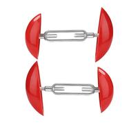 EXTENSIÓN DEL AFPERIO DE COSA, SAVERSIONES DE COSA PARA PIES LIBRES, Expansor ancho de pies ajustables, Shaper de dedos multifuncionales para personas que sufren de tamaño de, rojo, Se