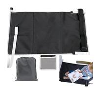 Extensión del asiento de avión para ellas, extensión del asiento de la cama del avión, reposapiés | TRABAJO Essentials RETU FOOD MATS, Breatte Aircraft Lise para niños y niñas en vuelos o en la vo