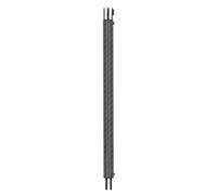 Extensión del Casco de la cámara de acción Arm Fibra de Carbono Aluminio Ligero liviano 257 mm Pole de Montaje de Casco para X3 One RS Go 2 Ciclismo Sports Negro