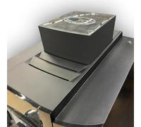 Extensión del depósito de grano compatible con Jura E4, E6, E8, S8, E60, E80, E600, E800 - Aumento de la bandeja de granos para cafetera (E80 V2 | 1,25 kg (2,75 lb))