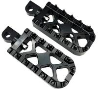 Extensión del estribo Agrandar Para pedal de Para moto Para Dyna Para Softail Para Sportster Para XL Iron(All Black)