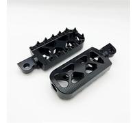 Extensión del estribo Agrandar Para pedal de Para moto Para Dyna Para Softail Para Sportster Para XL Iron Para Touring(All Black)