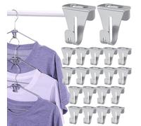 Extensión del gancho para armario -20pcs extensión gancho -clip de limpieza y almacenamiento del gancho de alimentación