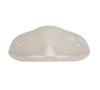 Extensión del parabrisas de motocicleta Wohpnle, clips de extensión de ajuste universal de reemplazo de flyscreen delantero de flujo de aire pequeño para GTS GTV 300 2024 (Beige)