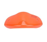 Extensión del parabrisas de motocicleta Wohpnle, clips de extensión de ajuste universal de reemplazo de flyscreen delantero de flujo de aire pequeño para GTS GTV 300 2024 (Naranja)