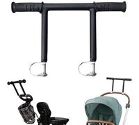 Extensión del reposabrazos del cochecito,Extensión universal para cochecito,28 MM extensor de manillar de metal,Barra durable y ajustable de los apoyabrazos del cochecito para carrito