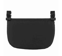 Extensión del reposapiés del cochecito, 21 cm de longitud extra, material de tela Oxford, con 3 engranajes ajustables, para cochecitos YOYA/VOVO/YUYU / KIBB (negro)