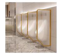 Extensión Del Tabique Del Urinario Montado En La Pared, Pantalla De Privacidad Del Urinario Masculino Tabique De Separación De Habitaciones Adecuado Para Restaurantes De Oficinas Familiares(Gold-120cm