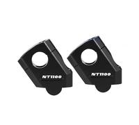 extensión elevación Moto Riser Elevador de Manillar de Motocicleta, Abrazadera de elevación, Accesorios para ho&nd&a NT1100 NT 1100 2023(Black)