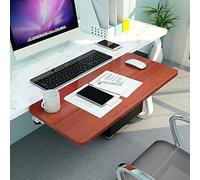 Extensión ergonómica de escritorio con teclado plegable para el hogar y la oficina. Mesa de computadora de fácil instalación, diseño que ahorra espacio para una mayor productividad y comodidad