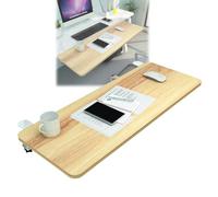 Extensión ergonómica de madera para teclado y mouse, 90°, soporte plegable para codo de 1,75 x 25 cm, ideal para oficina en casa y juegos, aumenta la comodidad y la productividad