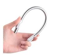 Extensión Flexible para Brocas Extensión de broca flexible 200/300 mm, eje universal metal, vástago hexagonal, adaptador destornillador eléctrico, soporte conexión(300mm)