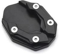 Extensión Lateral del Pie del Soporte de La Motocicleta para BMW S 1000 R M 1000 R, Placa de Apoyo Antideslizante en Aluminio Extensión de Pie,E Black
