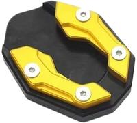 Extensión Lateral del Pie del Soporte de La Motocicleta para BMW S 1000 XR/M 1000 XR, Placa de Apoyo Antideslizante en Aluminio Extensión de Pie,D Yellow
