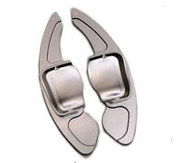 ExtensióN Levas Al Volante Compatible Con Para Golf 5 MK5 Para Golf 6 MK6 2009-2014 Para Jetta MK5 2PCS Cubierta Palancas Cambio Extensión Paleta Volante Coche(Gray)