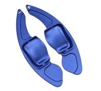 ExtensióN Levas Al Volante Compatible Con Para Golf 5 MK5 Para Golf 6 MK6 2009-2014 Para Jetta MK5 2PCS Cubierta Palancas Cambio Extensión Paleta Volante Coche(Blue)