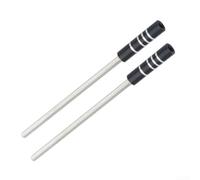 Extensión magnética de eje de metal para destornillador, adaptador de broca hexagonal, 123 mm de largo, paquete de 2