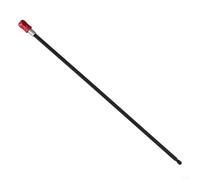 Extensión magnética roja del sostenedor de la broca con imán fuerte para los conductores eléctricos y neumáticos del vástago hexagonal de 1/4 pulgada en 350 mm (400 mm)