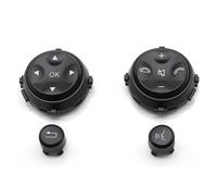 Extensión palanca cambios Botón De Control Multifunción En El Volante Para Mercedes Para Benz W221 W216 S CL S300 S350 S400 S600(Negro)