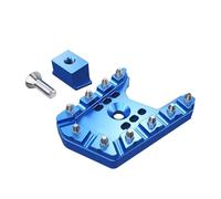 Extensión Palanca Freno Motocicleta Pedal Extensión Placa Punta Paso Extensor Ampliación Para Para Tenere 700 XTZ T700 XTZ700 2019-2024 Moto Pedal Reposapiés(Blue)