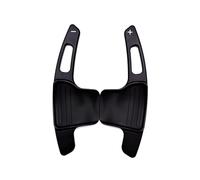 Extensión Paleta Cambio Extensor De Palanca De Cambios De Aluminio Volante para Ford Explorer Taurus SHO Edge Sport Flex EcoBoost Limited 2013-2017(Black)
