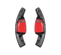 Extensión Paletas Cambios Compatible con Sportback para Coupe para RS7 RS para E-Tron GT para RS4 Avant para RS5 2020 2021 Paleta De Cambio De Extensión del Volante D7001(Forged Carbon)