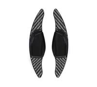 Extensión Paletas Volante Compatible Con Para RS Q3 2020 2021 2022 2023 Volante De Coche Con Cambio De Marchas Hacia Arriba Y Hacia Abajo Extensión Paletas Molduras Interiores(Carbon Fiber Black)